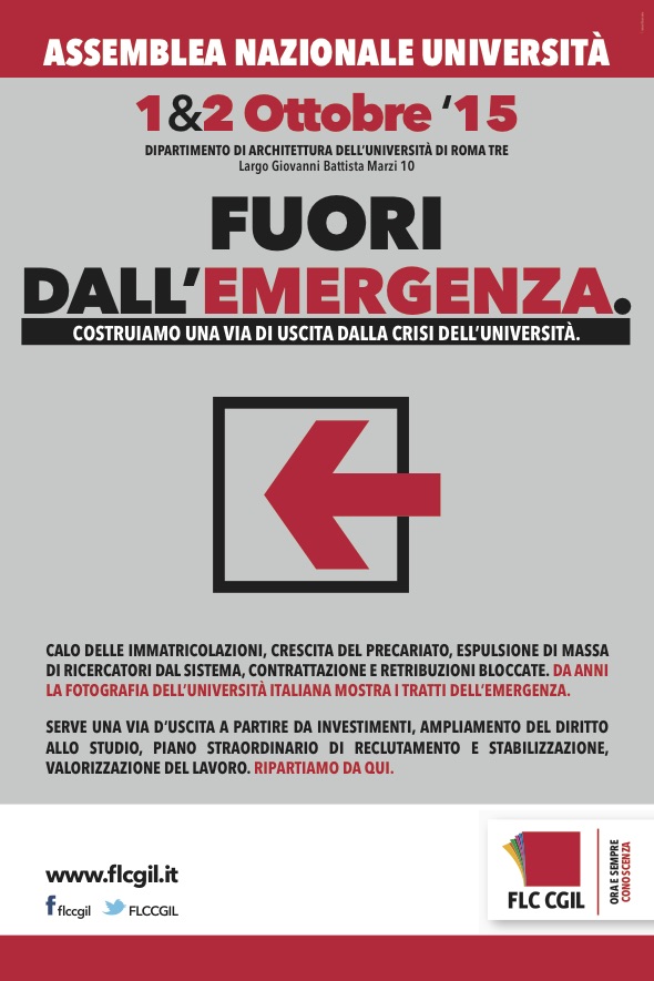 FLC CGIL - Convegno Università - Programma1