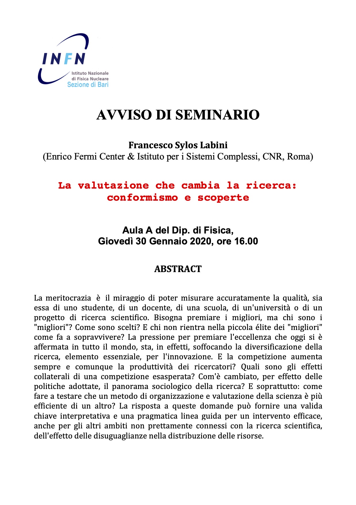 Avviso_Seminario_Labini